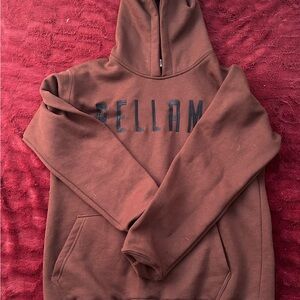 Lightly use  as is. bellamy  sweater  Men's Brown Hoodie